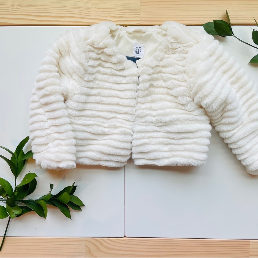 Faux fur coat